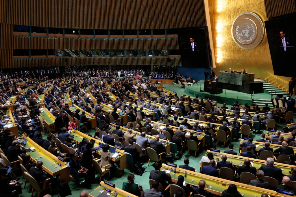 Trump defends Iran war and threatens annihilation at UN General Assembly