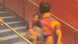 VÍDEO: João Cancelo não foi apresentado no Barcelona e ficou irritadíssimo