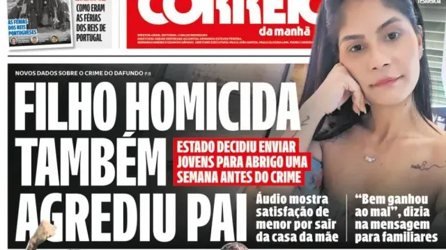 Hoje é notícia: Filho homicida também agrediu pai; 400 mudaram de sexo