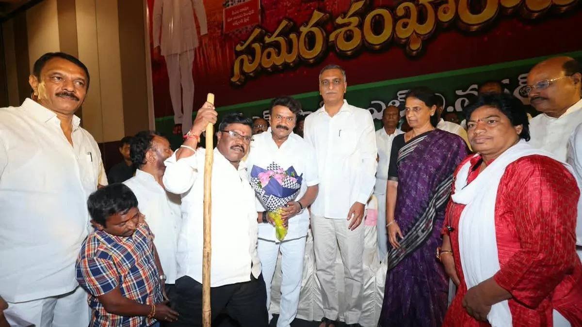 Congress govt. did not even spare the differently-abled from its betrayal, alleges Harish Rao