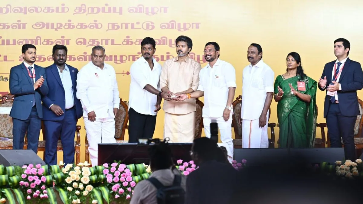 Tamil Nadu CM Vijay inaugurates ₹301.71-crore Periyar Arivulagam in Coimbatore