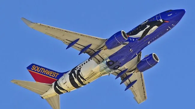 Самолет Southwest Airlines, подавший сигнал бедствия, сел в Мидланде