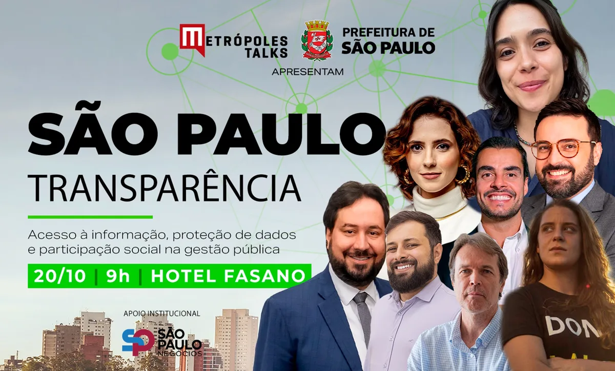 Metrópoles Talks: especialistas debatem a transparência de dados em SP
