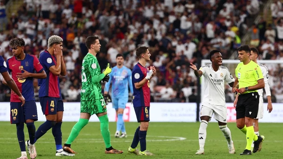 Vinicus Jr suspended for 4 games, to miss season's first El Clasico