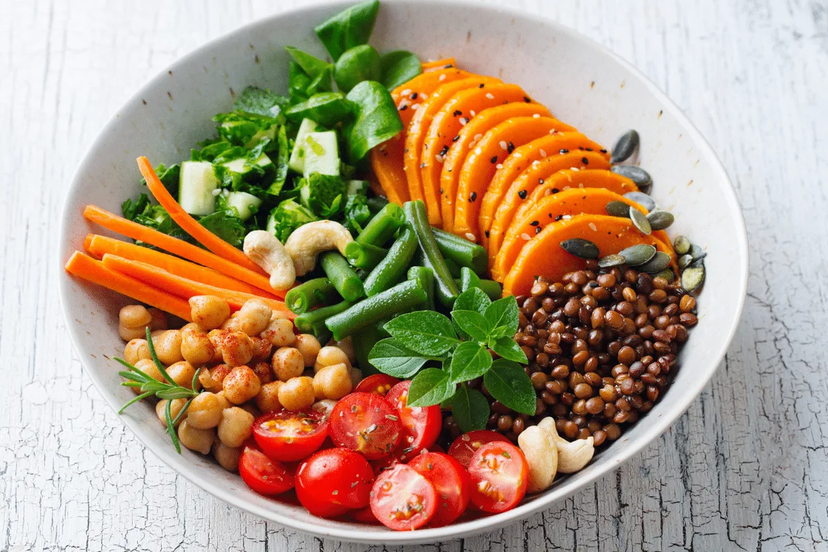 Saladas proteicas: 5 receitas com proteínas vegetais para o almoço