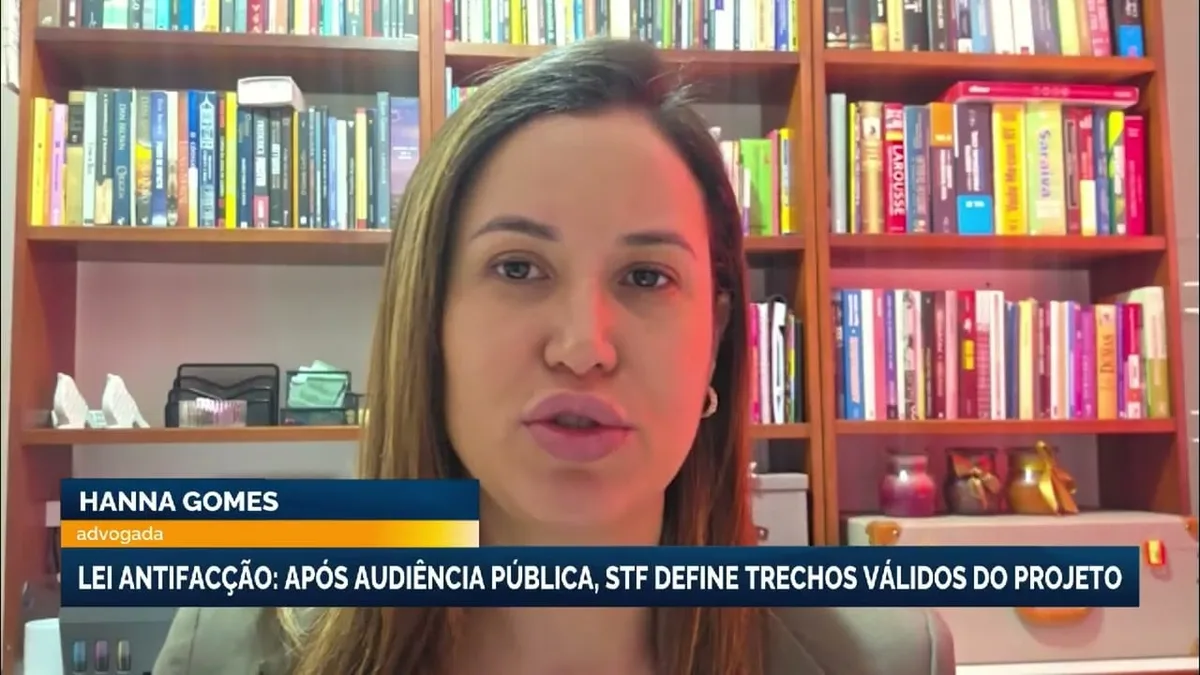 STF analisa trechos da Lei Antifacção após audiência pública