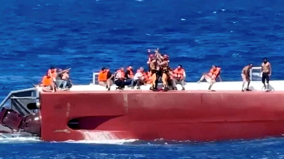 At least 8 dead, 17 missing after ferry capsizes off Northern Cyprus