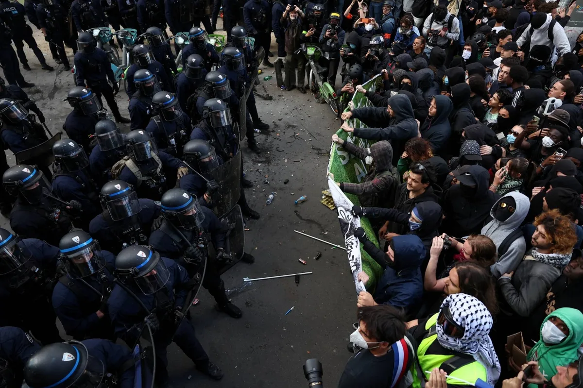 France to fight student unrest by dispatching thousands of teachers