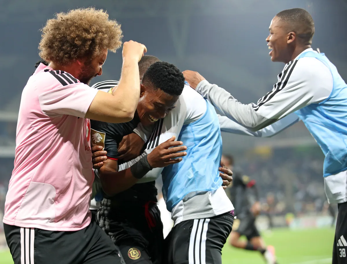 Mbuthuma finally finds scoring touch as Pirates crush Kruger United
