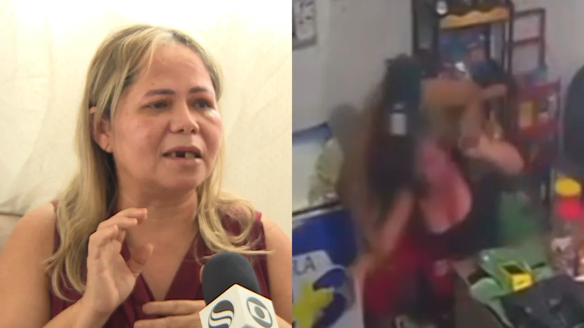 'Deus quebrou a faca', diz mulher agredida por assaltante durante tentativa de roubo em Aracaju