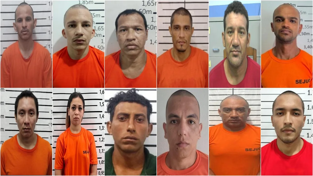 Divisão de Captura divulga lista com 12 foragidos do sistema prisional de Roraima