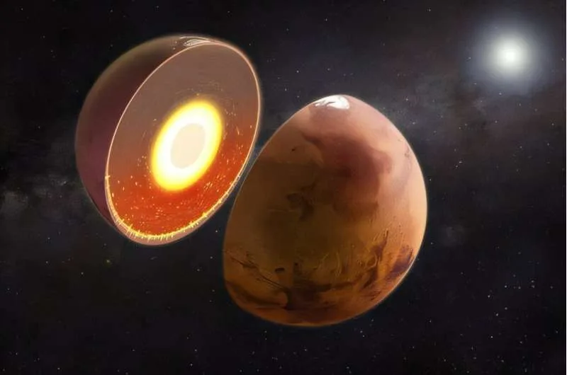 Anomalia no polo sul de Marte faz planeta ser mais quente em uma metade