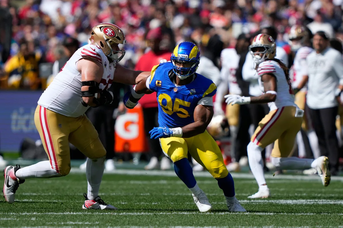 Sean McVay says Rams’ season opener made it clear Myles Garrett needed knee surgery