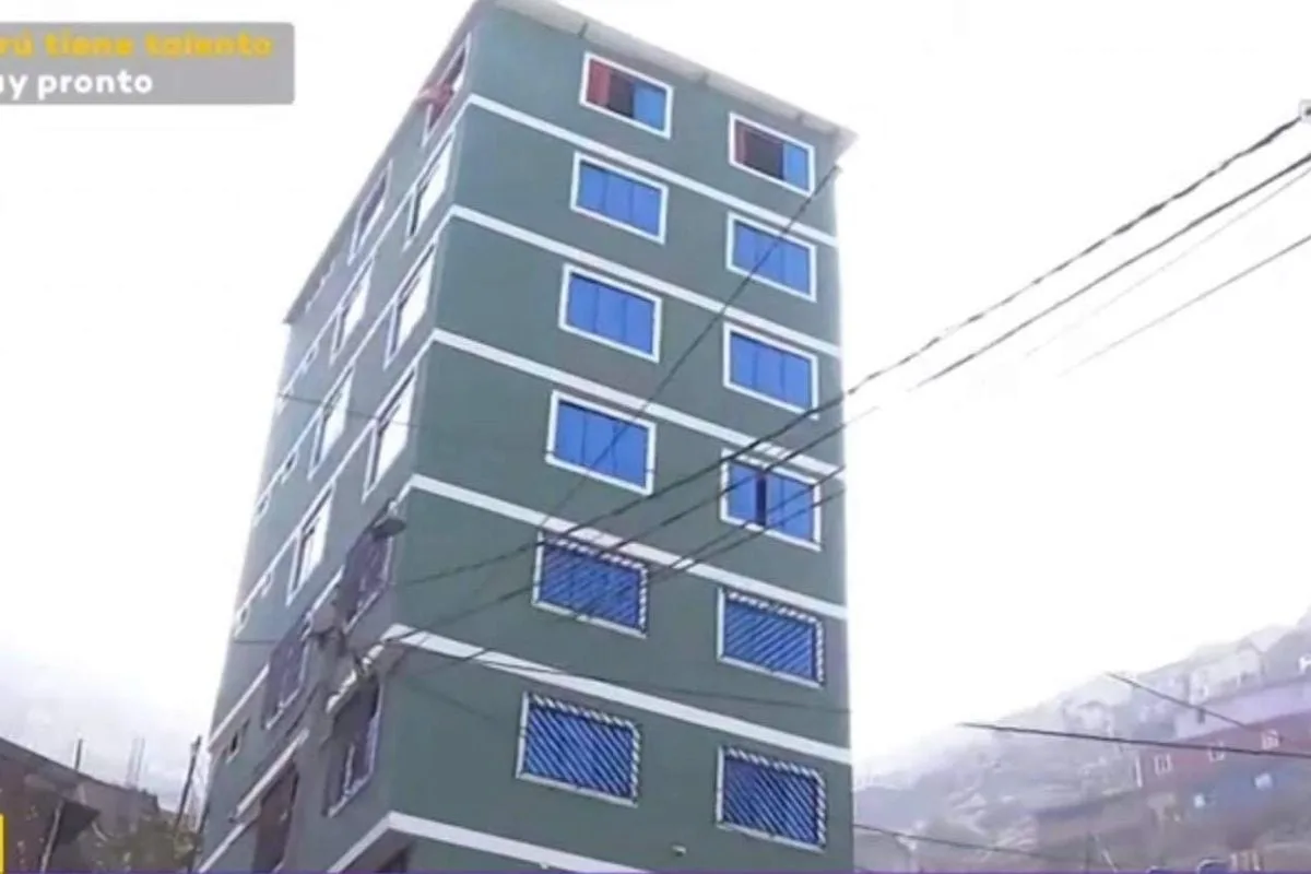 San Juan de Lurigancho: Edificio de 7 pisos revela el desorden urbano y el inminente riesgo ante un terremoto de magnitud 8