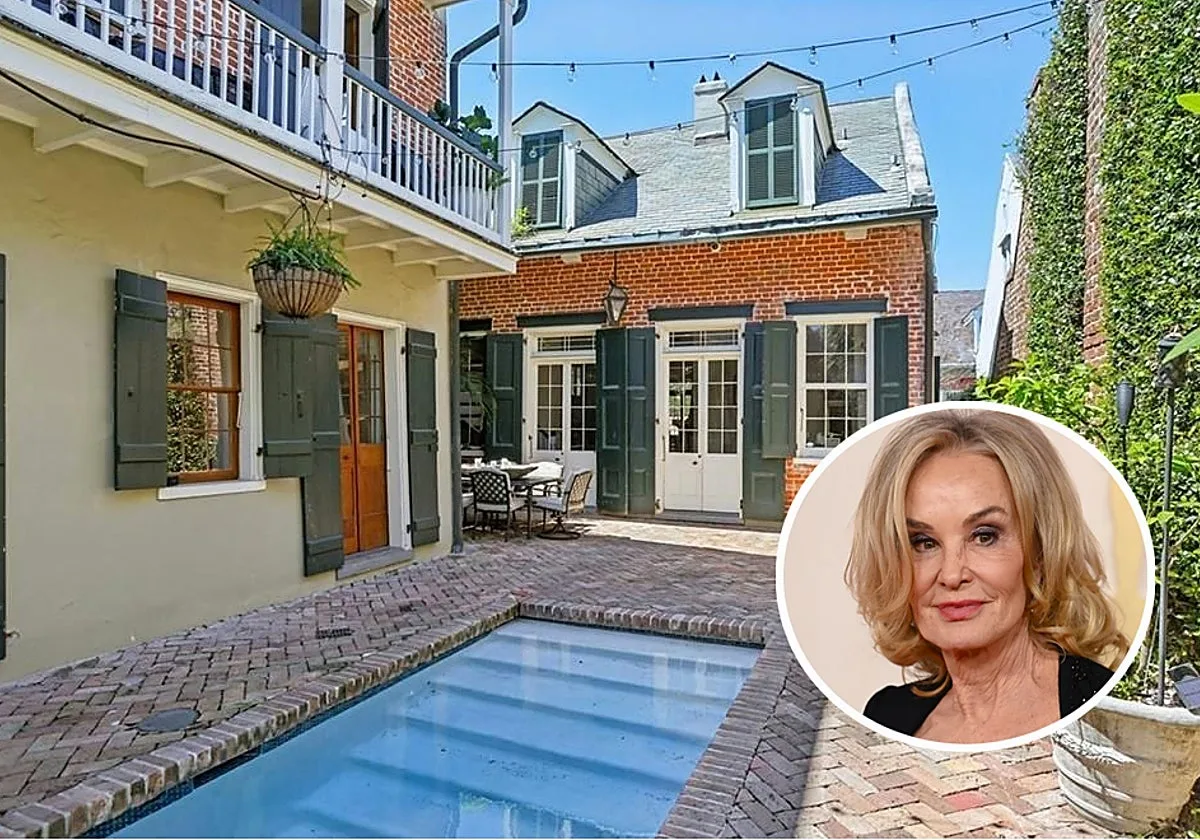 A la venta por 1,6 millones una histórica propiedad de Jessica Lange en Nueva Orleans