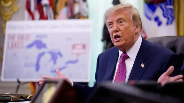 Trump assina ordem executiva renomeando Lago Ontário como "Lago América"