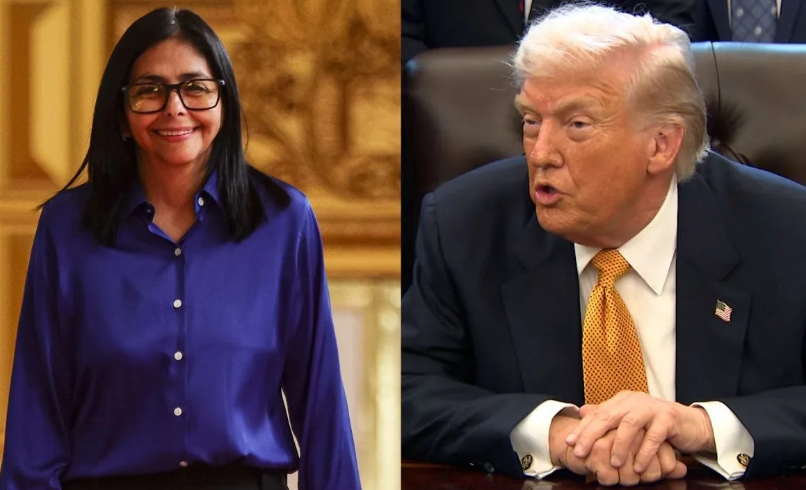 Trump y Delcy Rodríguez sellan en Nueva York un inédito acercamiento tras casi tres décadas de tensión