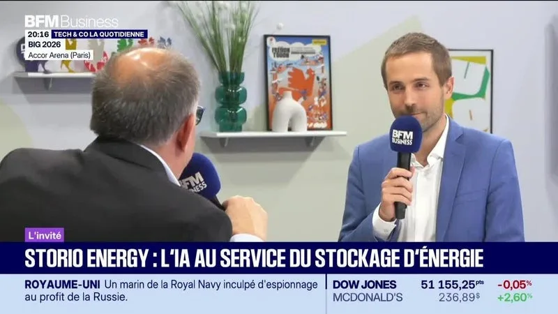Jean-Yves Stephan (Storio Energy) : Storio Energy, l'IA au service du stockage d'énergie - 08/10