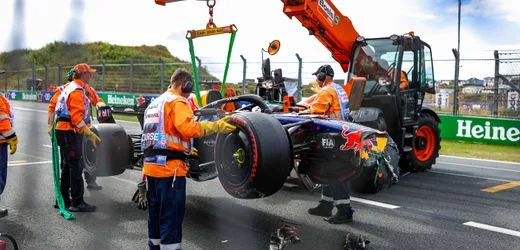 Formel 1 in Zandvoort: »Horror-Highspeed-Crash für Verstappen in der ersten Runde« – Pressestimmen