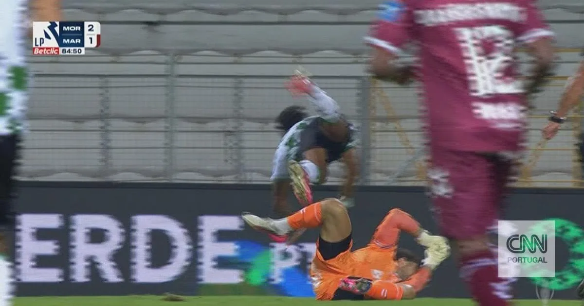 Parsemain sofre penálti, recompõe-se do choque e faz o 3-1 para o Moreirense