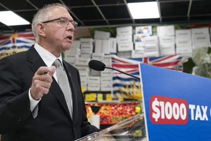 Taxes — hike them or hold them — become theme in B.C. election campaign