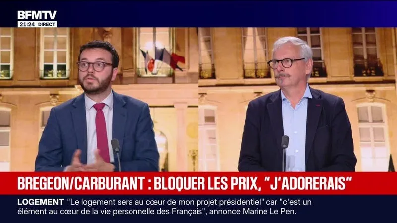 Bregeon/carburant : bloquer les prix, “j’adorerais” - 13/09