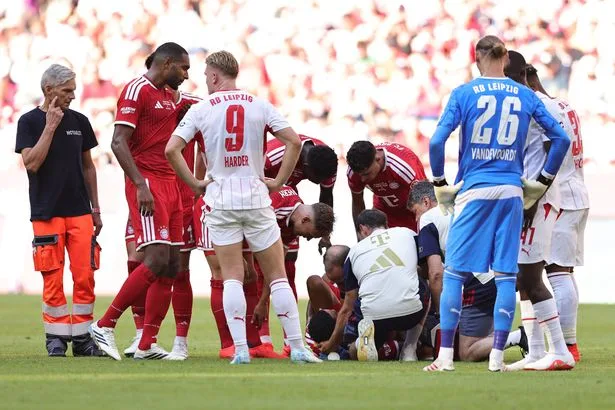 Bayern Munich give Jamal Musiala health update after star collapses twice in pre-season