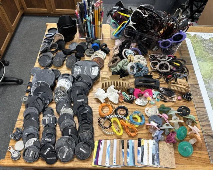 Hats, pencils and baby pacifiers: Yellowstone staffers retrieve record amount of trash from hot springs