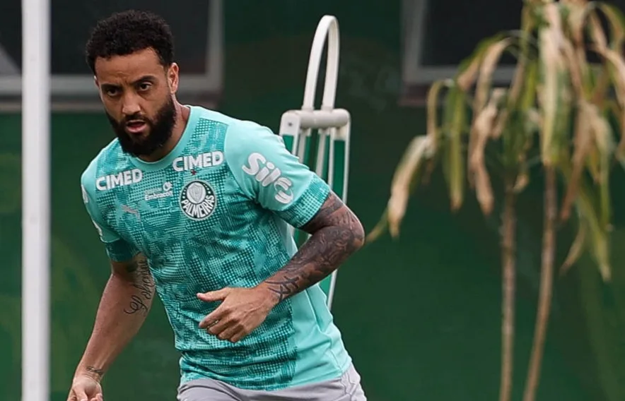 Felipe Anderson mostra felicidade, mas pondera sobre vantagem conquistada na Libertadores