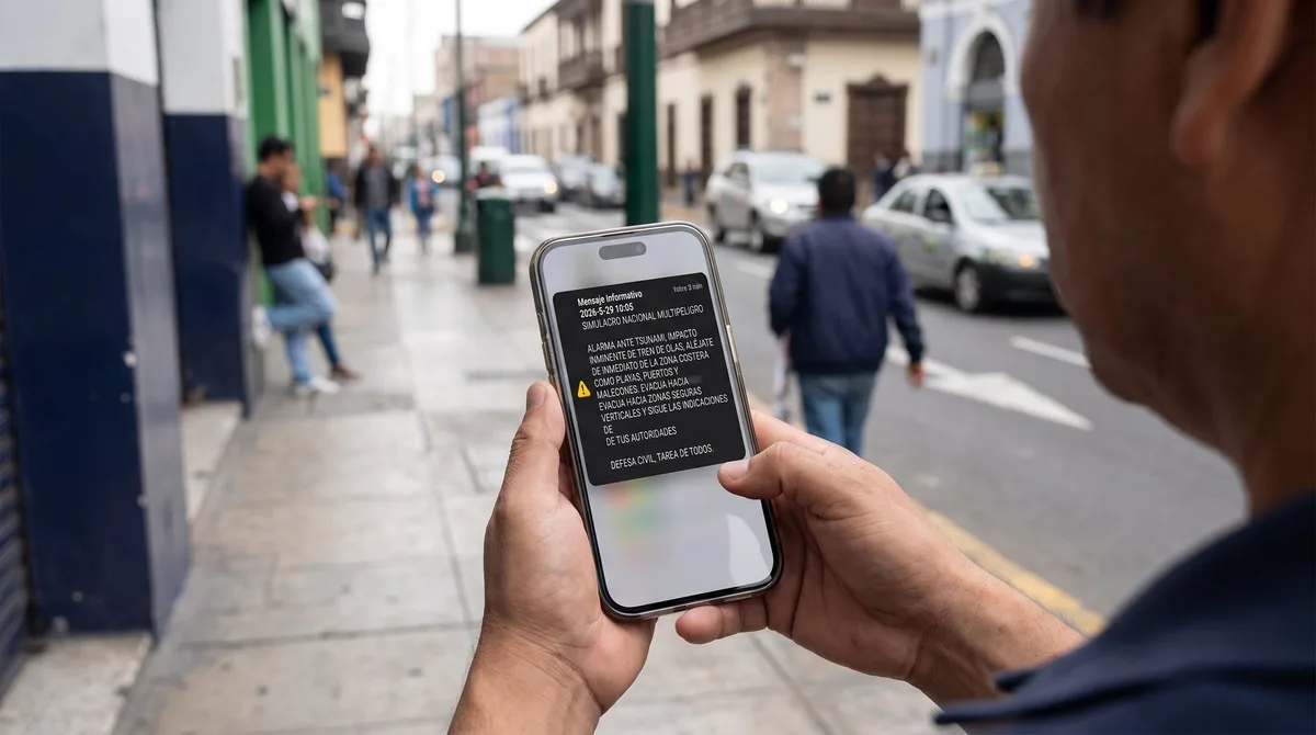 ¿Cómo funciona la alerta SISMATE en Perú ante un sismo o terremoto?