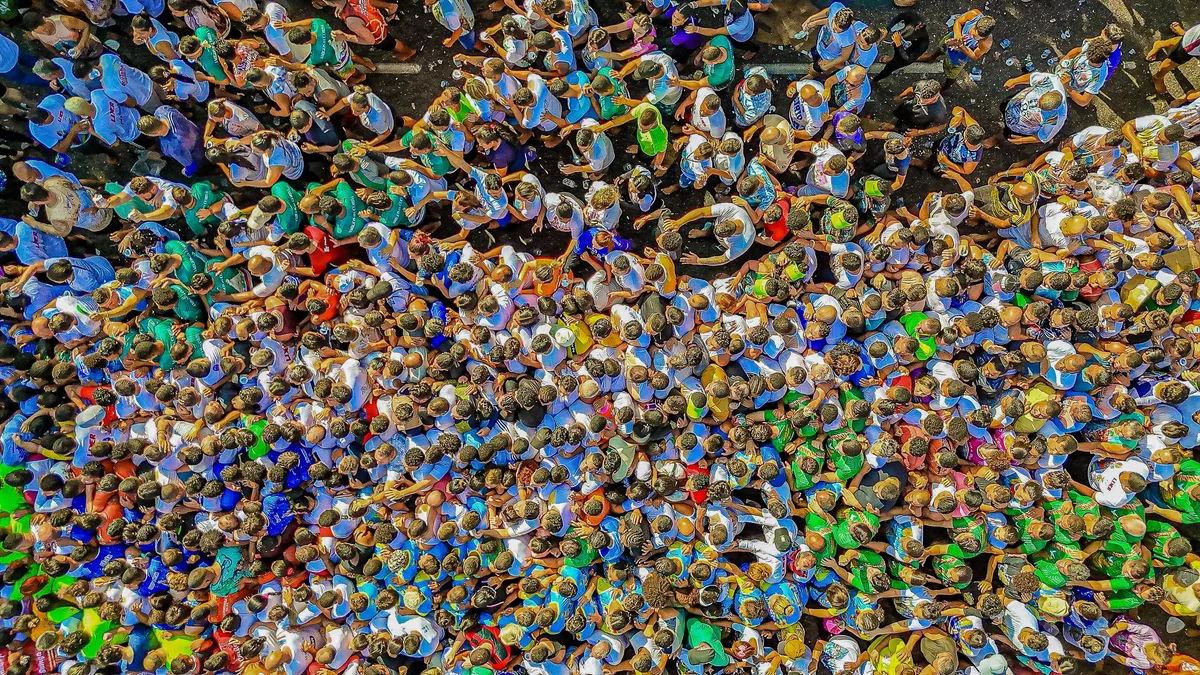 O volume de dados movimentado nas festas de Aparecida e Círio de Nazaré