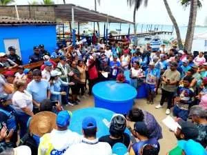 Van 1.000 tanques de agua entregados a familias de Margarita y Coche