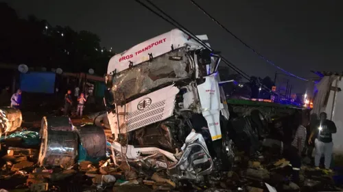 WATCH: Driverless truck crashes into seven houses and a shack in Umlazi, injures three