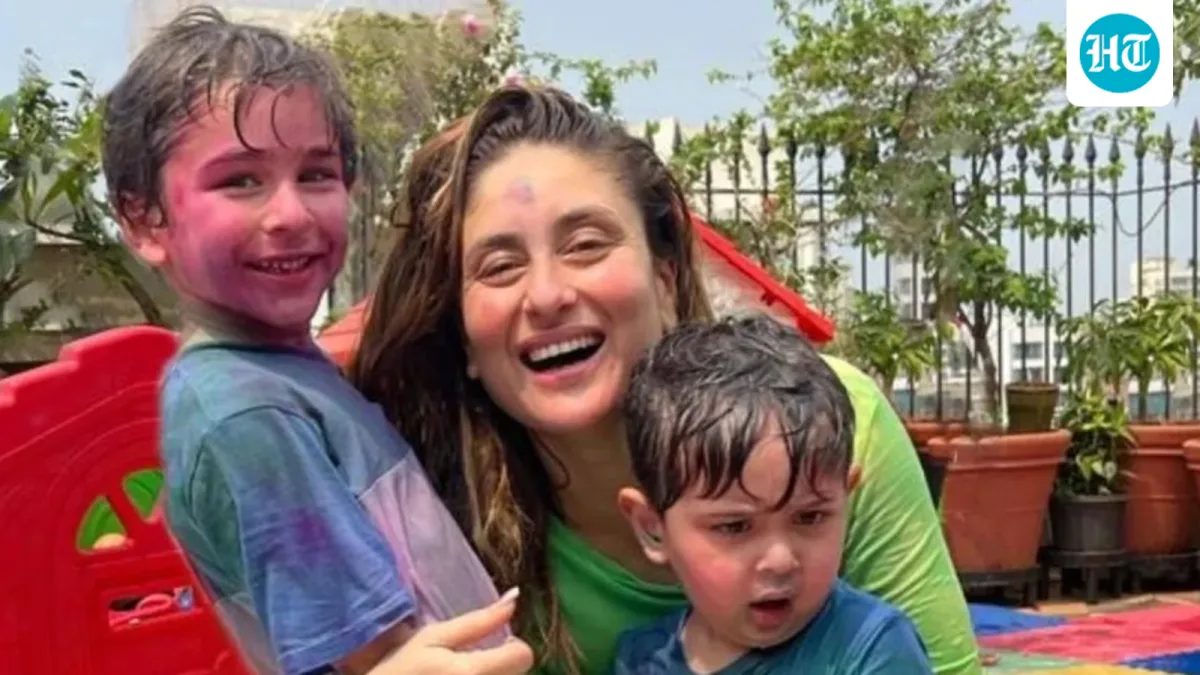 Kareena Kapoor says she tells her sons to cry if they want to: ‘Men and boys have no fear of being sensitive today’