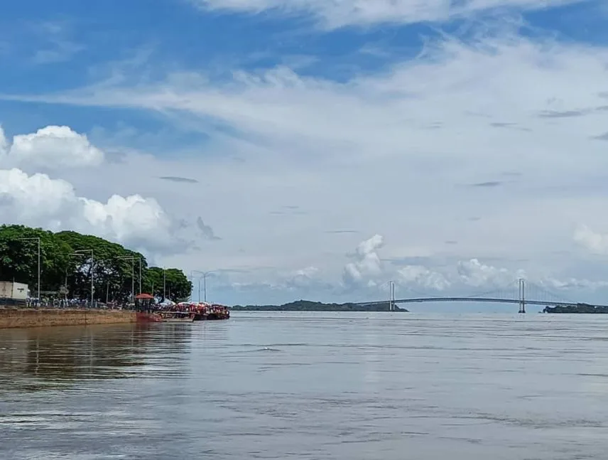 Protección Civil reporta los niveles del río Orinoco