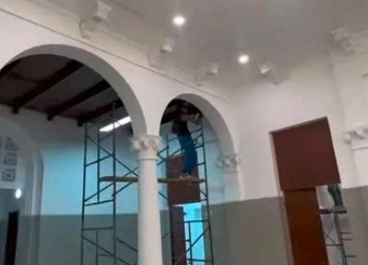 Avanza en 85% rehabilitación integral del registro civil de la parroquia Catedral