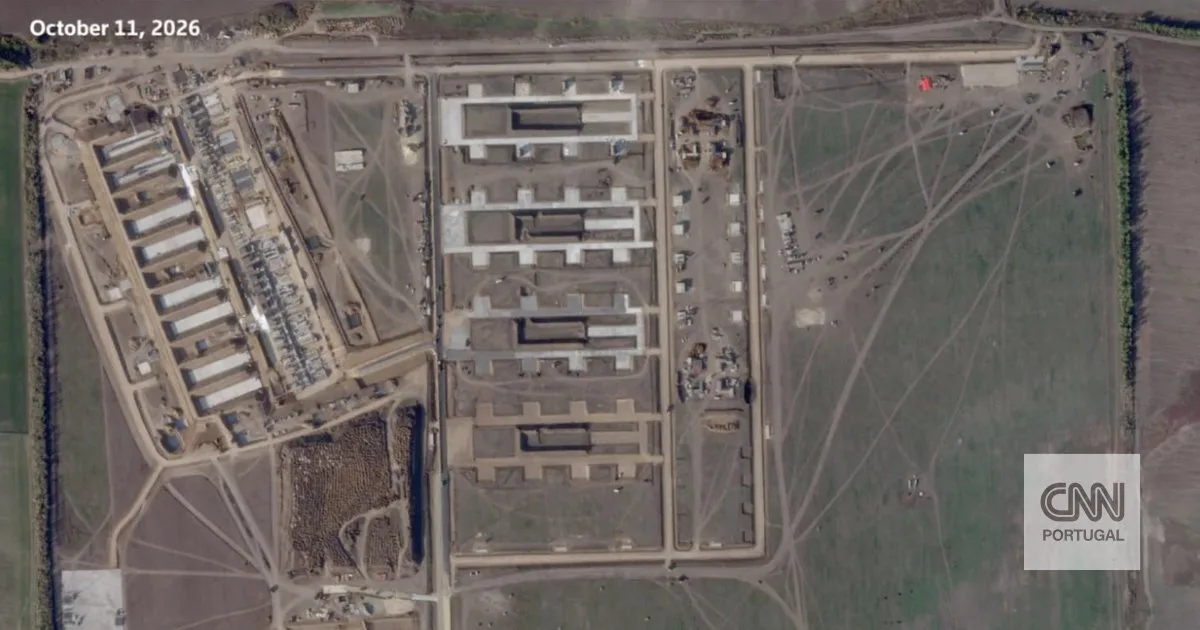 900 m2 em seis semanas: Rússia constrói base para drones de ataque em tempo recorde