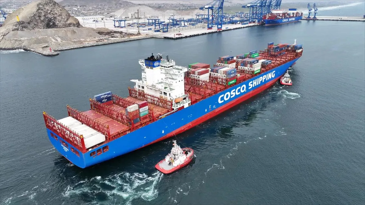 Chancay-Shanghai maritime route is supercharging China-Peru trade
