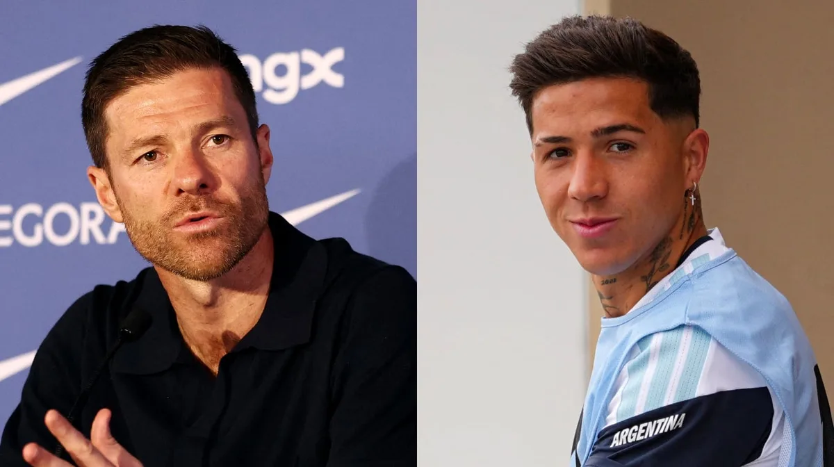 Xabi Alonso evitó confirmar si Enzo Fernández continuará en Chelsea pese al interés del Manchester City