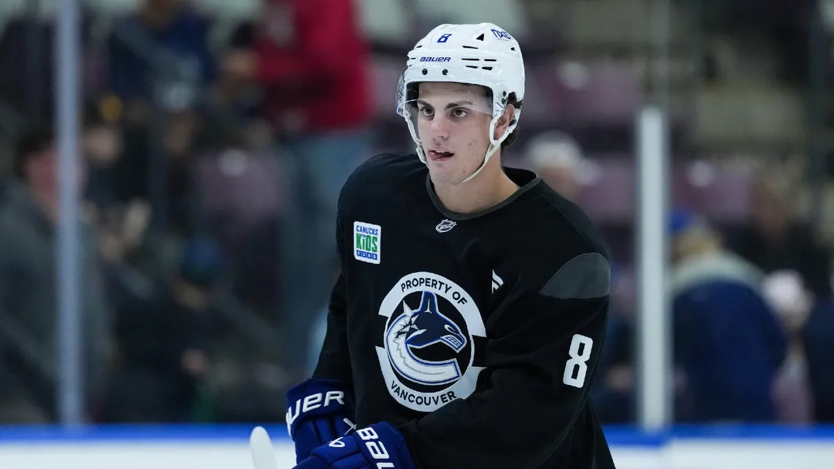 Canucks not rushing Zeev Buium’s development in sophomore season