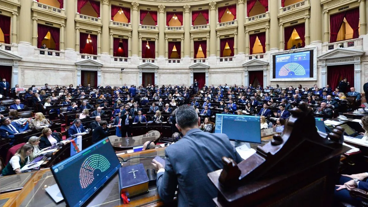 Fuerte cruce en Diputados por una imagen de Jorge Rafael Videla