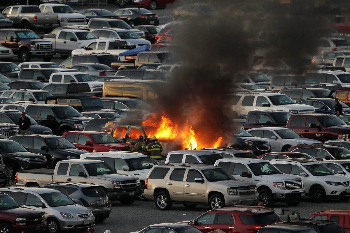 Millions of cars are being recalled after bursting into flames while simply parked outside