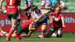 England women crush World Cup debutants Wales