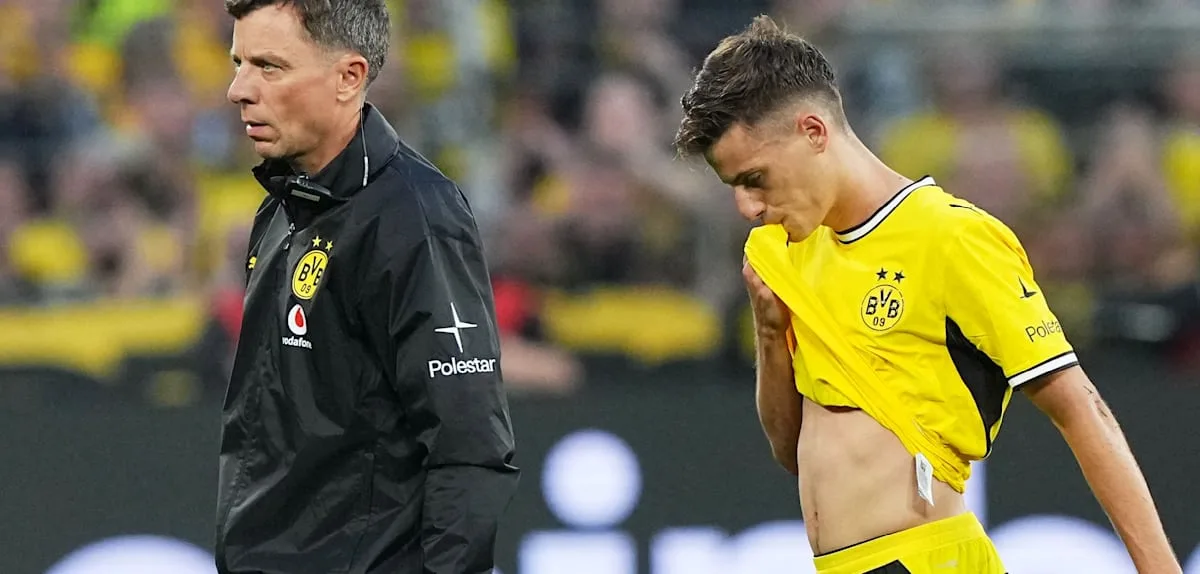 Verletzung von Jungstar Konstantelias überschattet Dortmunds Sieg gegen den HSV
