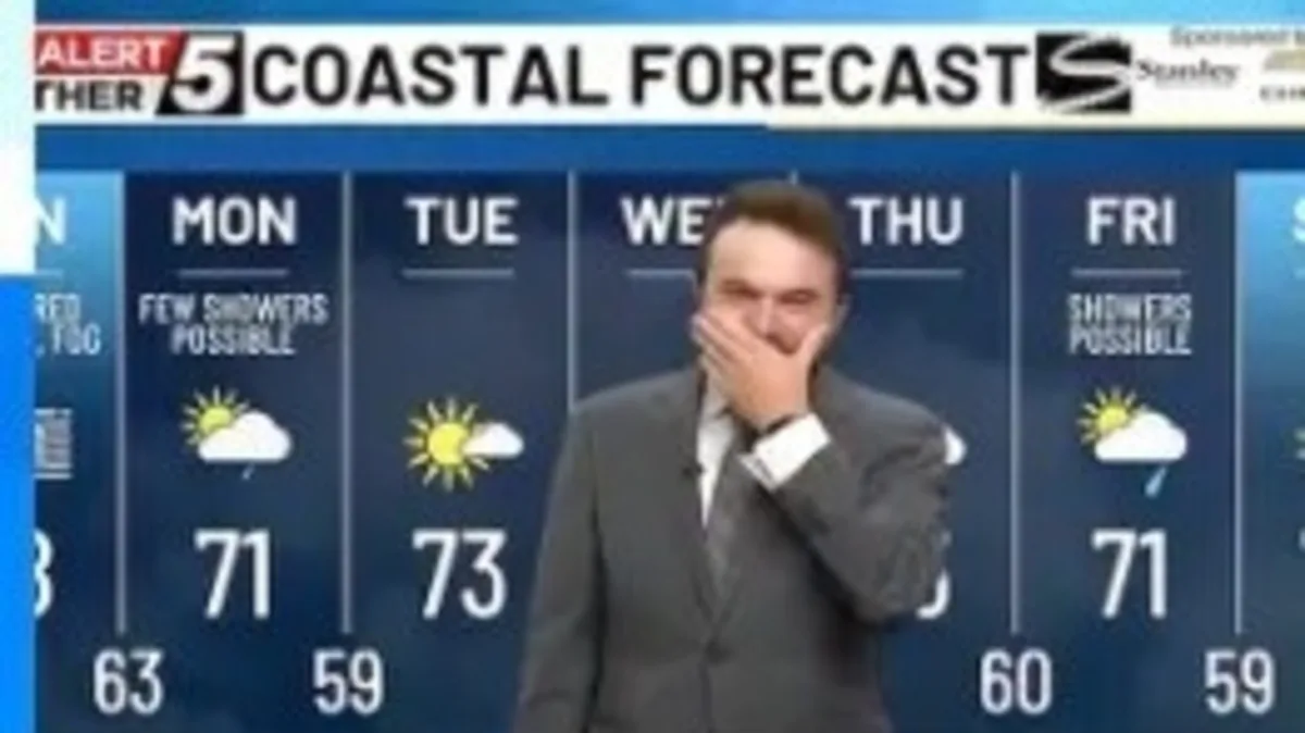 Patrick Osborn: Maine meteorologist goes viral after uncontrollable laughter on air; here's what went wrong