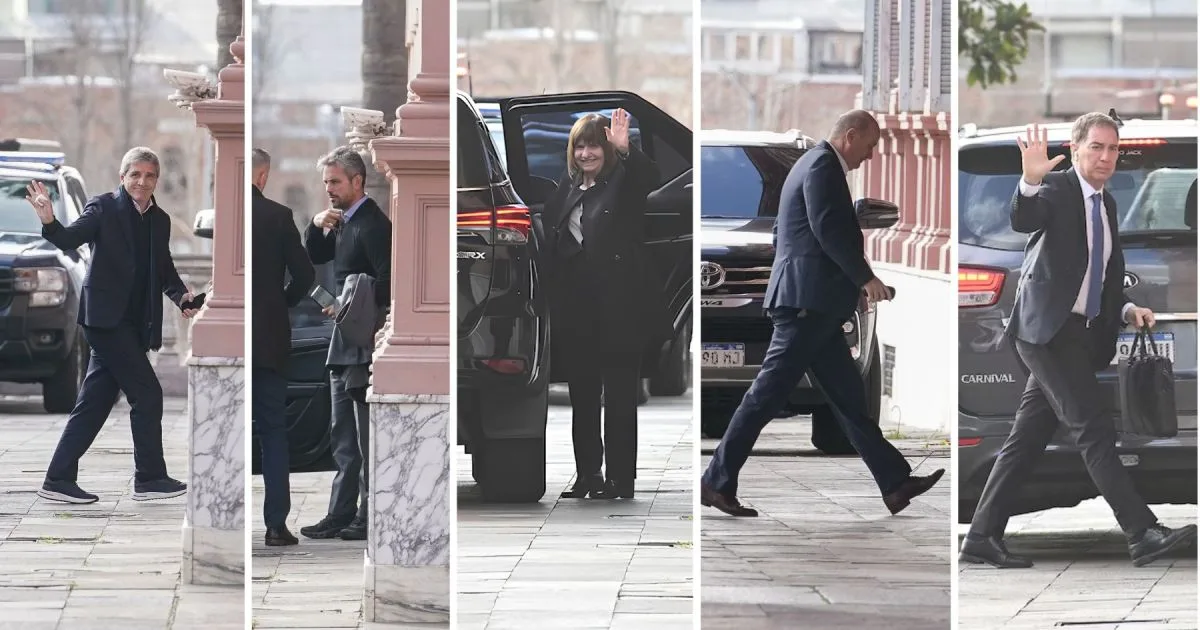 Tras más de 20 días: cómo fue la reunión que encabezó Milei en Casa Rosada previo a la cumbre con legisladores