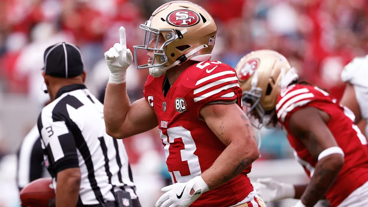 49ers score TDs on 1st 5 drives to beat the Dolphins 35-13