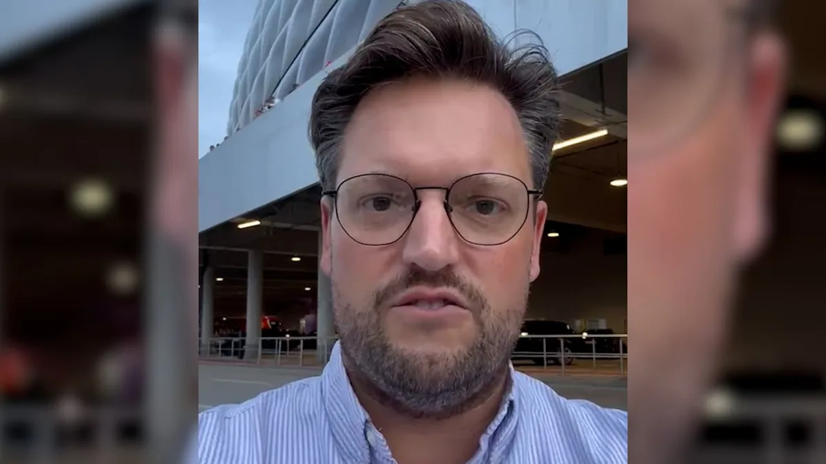BILD-Reporter vor Ort - Riesige Bayern-Choreo gestoppt!