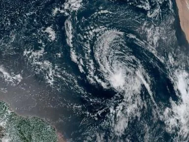 Tropical Storm Dolly forms in the Atlantic