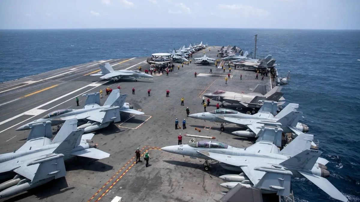 U.S. military says it aided passage of 660 million barrels of oil through Strait of Hormuz since May